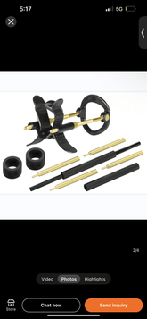 Professional Luxury Black and Gold Extender - Medium Size - EROS NECTAR