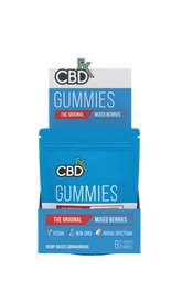 CBD Gummies - Mixed Berries - 8ct Pouch - 200mg - EROS NECTAR