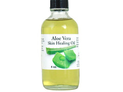Aloe Vera Skin Healing Oil - 4 oz.