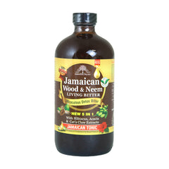 Bois jamaïcain et racine vivante amère 16oz 