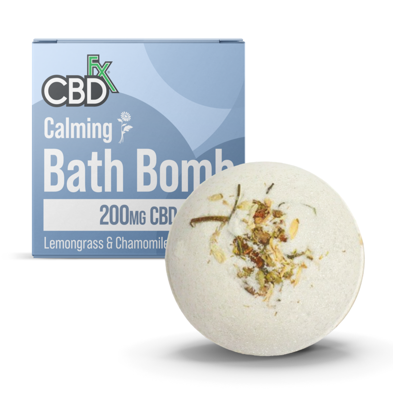 Bath Bombs - 200mg - Lemongrass Chamomile / Calming - EROS NECTAR