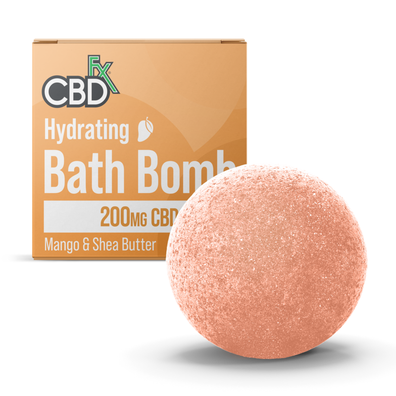 Bath Bombs - 200mg - Mango & Shea Butter / Hydrating - EROS NECTAR