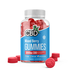 Gummies - Mixed Berries - 60ct Bottle - 3000mg