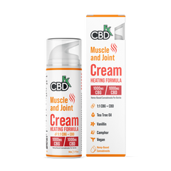 Cream - Muscle & Joint - Heating - 50ml - 1000mg CBD - EROS NECTAR