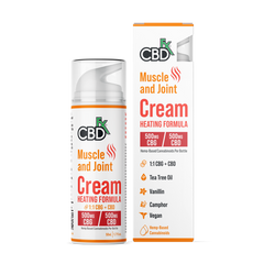 Cream - Muscle & Joint - Heating - 50ml - 500mg CBD