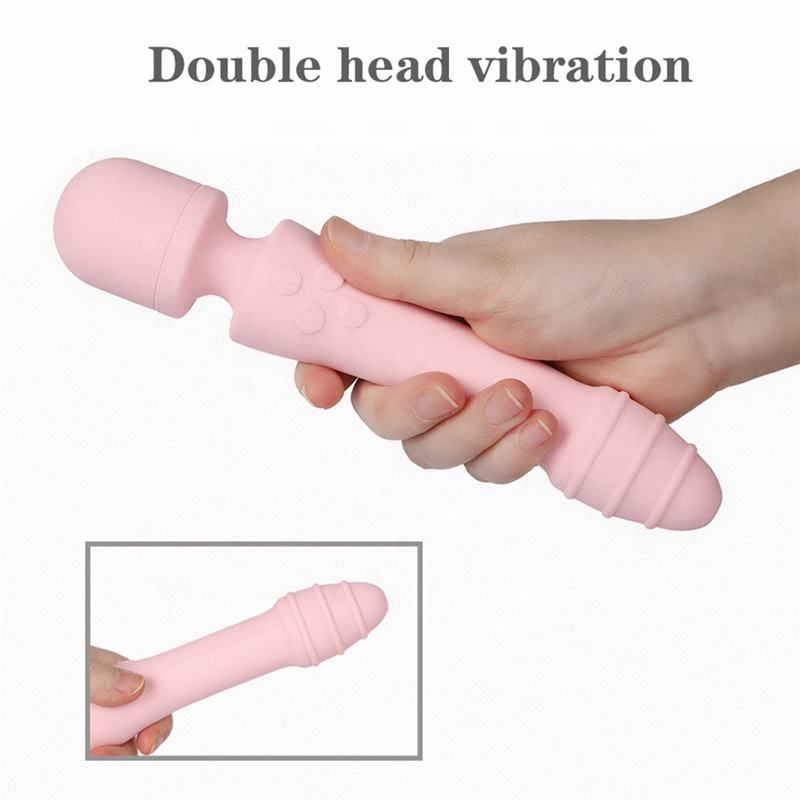 Intelligent Heating G-spot Vibrator Double Motors Big Head Massager - EROS NECTAR