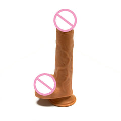 Automatic Telescopic Heating Penis Vibrator Female Masturbation Super Realistic Dildo Vibrator Erotic Sex Products Adult Toys