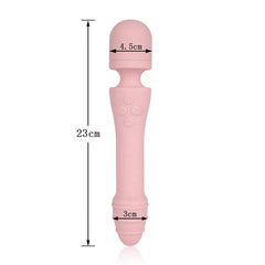 Intelligent Heating G-spot Vibrator Double Motors Big Head Massager