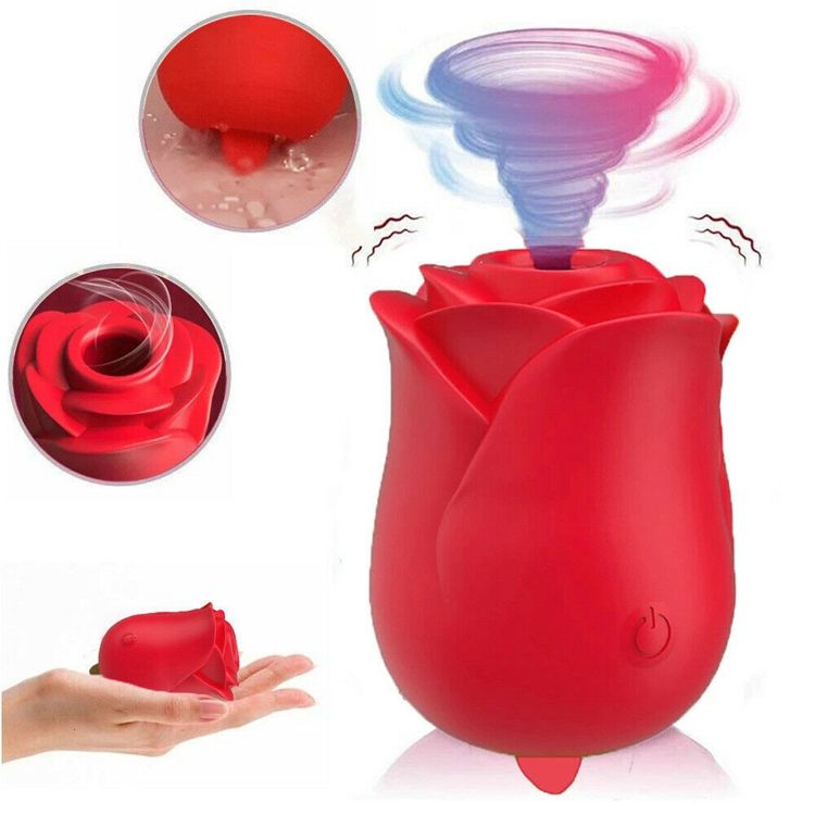 Silicone Licking Clitoris Stimulator Pussy Breast Massager Female Nipple Clit Waterproof Usb Rechargeable Togue Rose Vibrator - EROS NECTAR