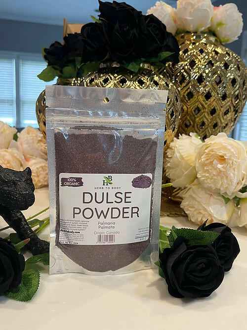 Organic Dulse Powder - Superfood Seaweed Boost for Natural Nutrition